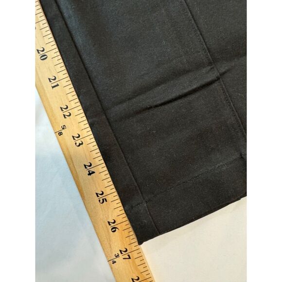 Hill House The Claire Stretch Preppy Academia Casual Black Pant NWT Small - Picture 5 of 8